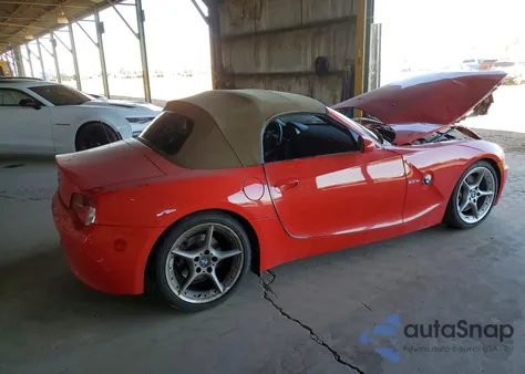 2006 BMW Z4 3.0Si из США, поврежденный, VIN 4USBU53506LX00538